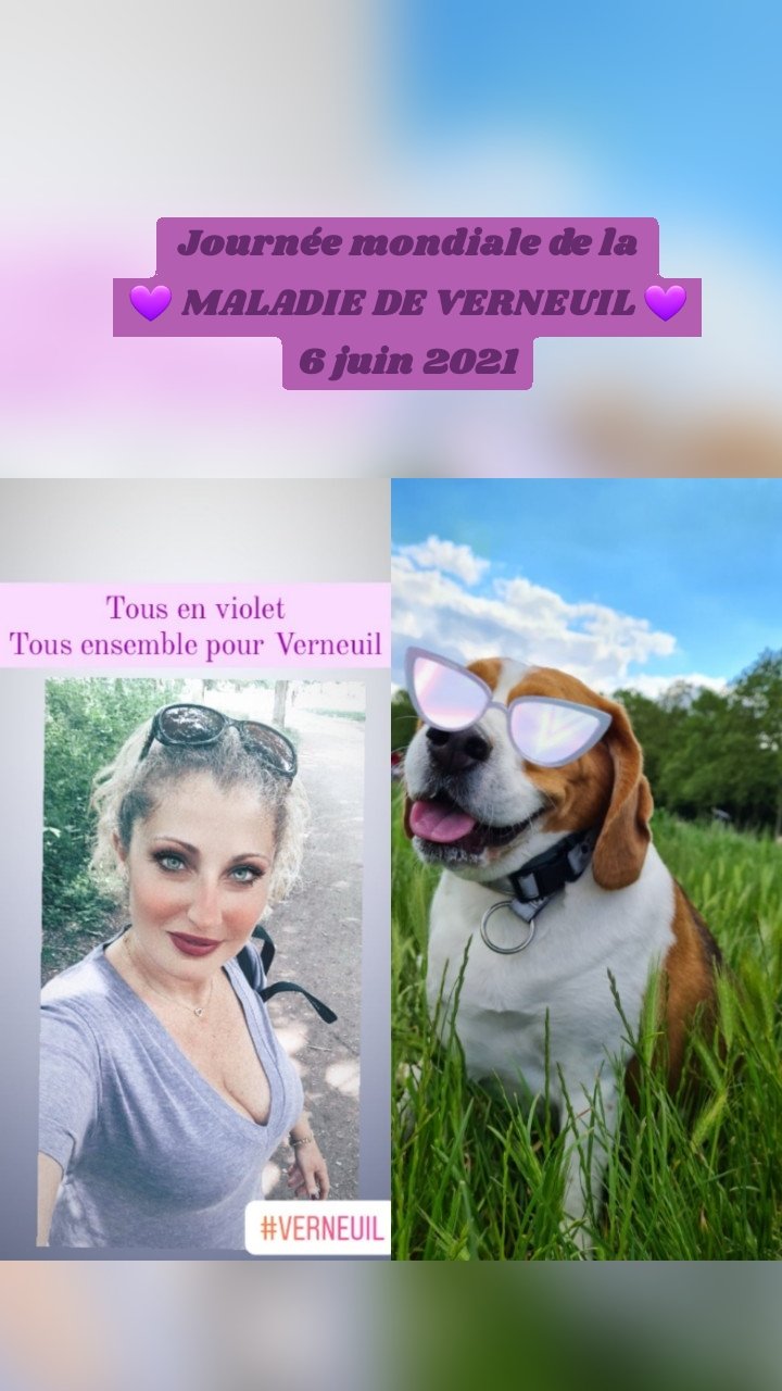 Journée mondiale de la
💜 MALADIE DE VERNEUIL 💜
6 juin 2021